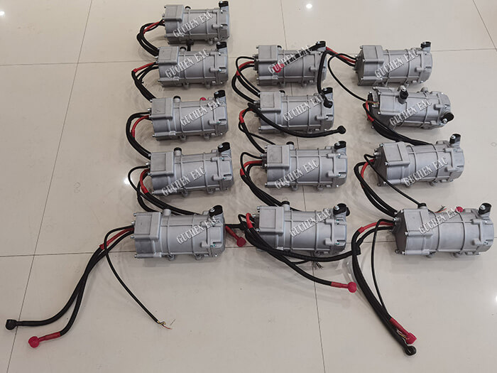 24v ac compressor shipped abroad