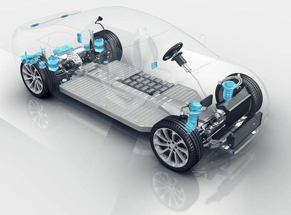 NVH solution in electric vehicles