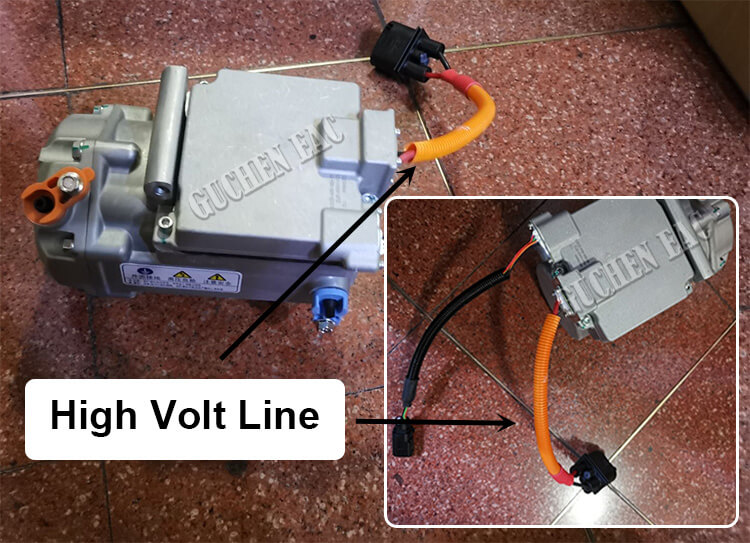 high voltage line of electric ac compressor