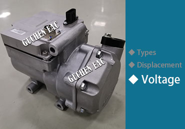 operating voltage of electric compressor