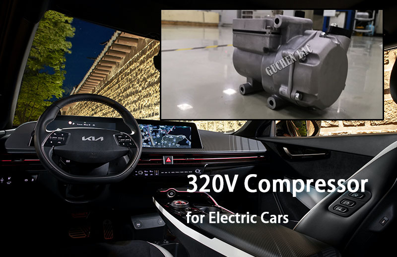 320v electric compressor for cars
