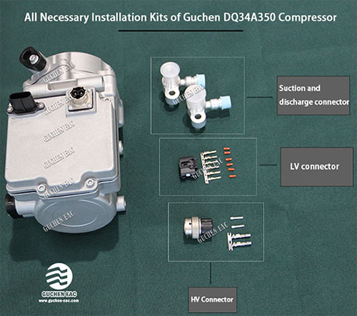 installation kits of DQ34A350 model