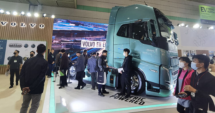 Volvo electric truck