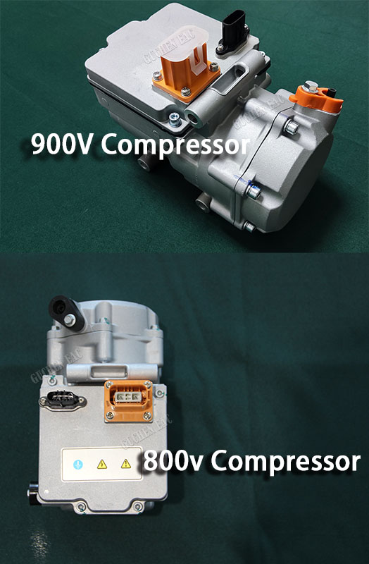 800V and 800V compressor