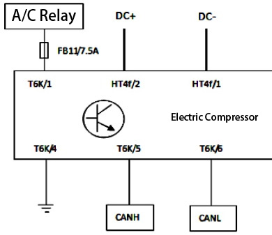 electric compressor control system