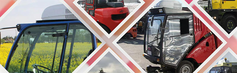 electric forklift air conditioner