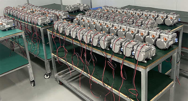 increased productivity of guchen compressor