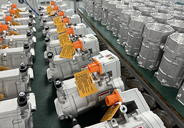 Benutzerdefinierte elektrische Wechselstromkompressoren für EV -Startups