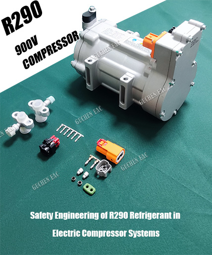 R290 900v electric compressor