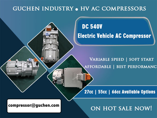 540V DC electric compressor