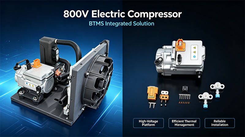 800V electric compresors