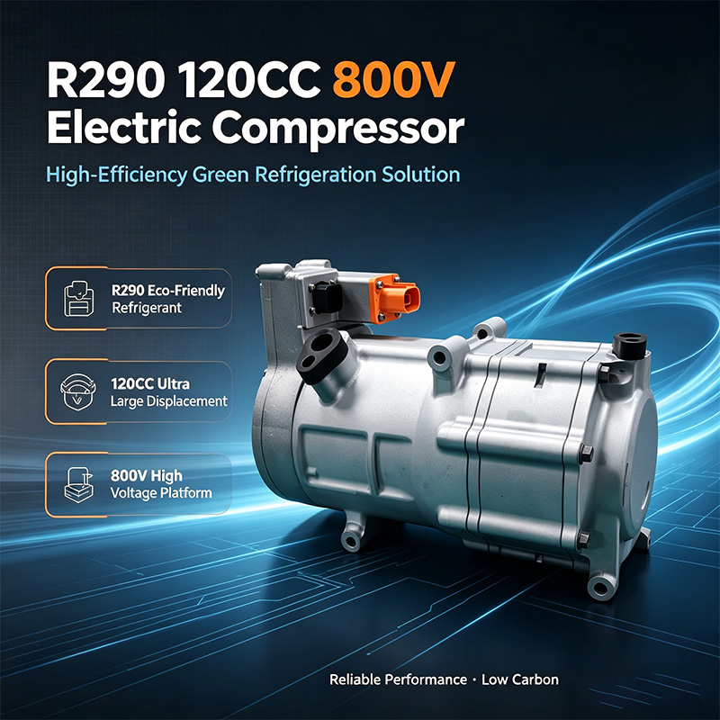 R290 800V electric compressor