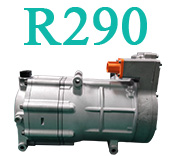 R290 120cc/800V Large-displacement Electric Compressor