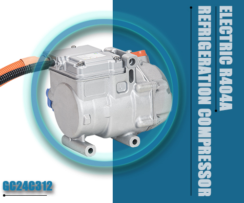 12v electric compressor for truck refrigeration units