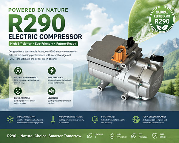 R290 800V ELECTRIC COMPRESSOR