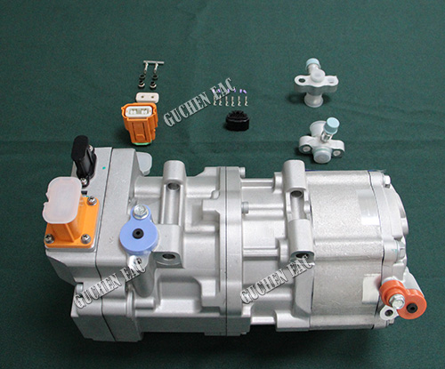 540v electric bus ac compressor