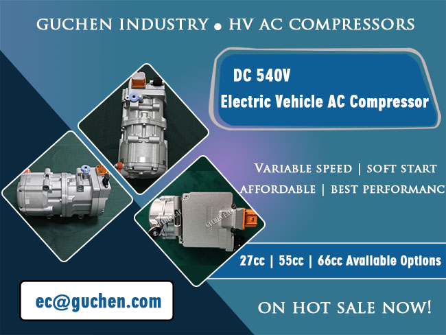 540v dc compressor for EVs