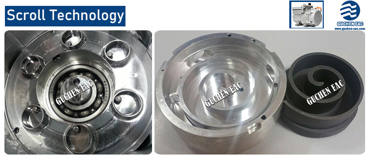 scroll technology on electric compressor